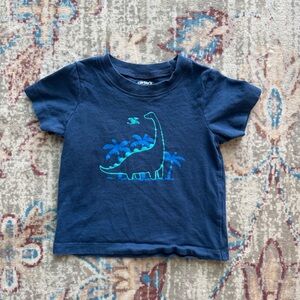 Carter's Navy Blue Dinosaur T
